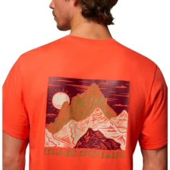 Maglietta Columbia Outdoor Back Graphic Zing Sunscape