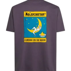 Maglietta da arrampicata La Sportiva Moon Climb Onyx