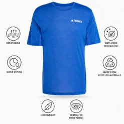 Maglietta da trail adidas Xpr Tee Shirt Short Sleeve Selubl