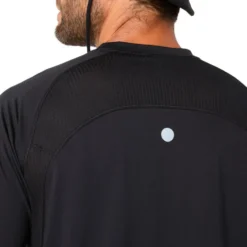 Maglietta da trail Asics Road Fade Short Sleeve Black Cream