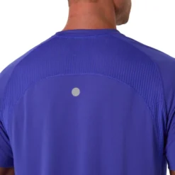 Maglietta da trail Asics Road Fade Short Sleeve Cobalt Burst Illuminate Green