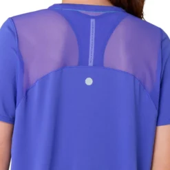 Maglietta da trail Asics Road Fade Short Sleeve W Cobalt Burst Illuminate Green