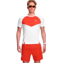 Maglietta da trail Bjorn Daehlie T-Shirt Run 365 Lava Red
