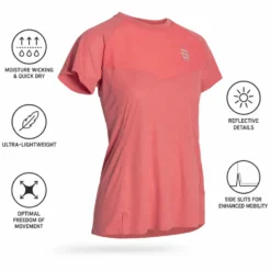 Maglietta da trail Bjorn Daehlie T-shirt Run 365 W Dusty Red