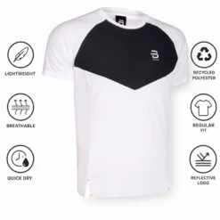 Maglietta da trail Bjorn Daehlie T-Shirt Run 365 Brilliant White