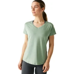 Maglietta da trail DARE2B Vigilant Tee Glacier Green