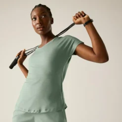 Maglietta da trail DARE2B Vigilant Tee Glacier Green
