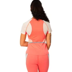 Maglietta da trail Kari Traa Alma Tee Shirt Coral