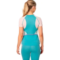 Maglietta da trail Kari Traa Alma Tee Shirt Blue Lagoon