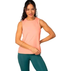 Maglietta da trail Kari Traa Ava Tanktop Peach Bloom