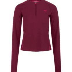 Maglietta da trail Kari Traa Linnea Long Sleeve Wine