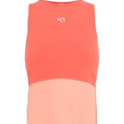 Maglietta da trail Kari Traa Linnea Top Peach Bloom