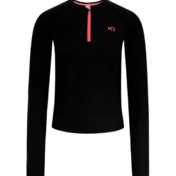 Maglietta da trail Kari Traa Linnea Long Sleeve Black