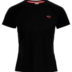 Maglietta da trail Kari Traa Linnea Tee Shirt Black
