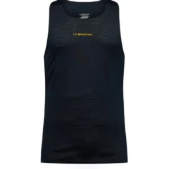 Maglietta da trail La Sportiva Pure Tank Black Yellow