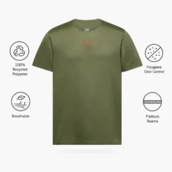 Maglietta da trail La Sportiva Pure T-Shirt Cypress Mountain Red