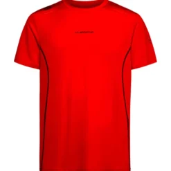 Maglietta da trail La Sportiva Tracer T-Shirt M Mountain Red Redwood