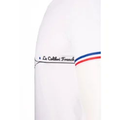 Maglietta da trail Le Colibri Frenchy L’auvergnat Blanc