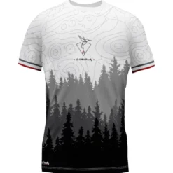 Maglietta da trail Le Colibri Frenchy Le Forestier F Noir