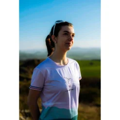 Maglietta da trail Le Colibri Frenchy Astrale Femme Lilac