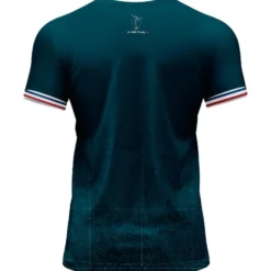 Maglietta da trail Le Colibri Frenchy Latitude Bleu Vert
