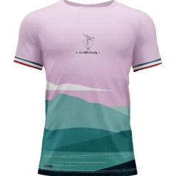 Maglietta da trail Le Colibri Frenchy Astrale Lilac