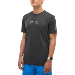 Maglietta da trail Millet Intense Essential Tee Shirt Short Sleeve M Black