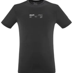 Maglietta da trail Millet Intense Essential Tee Shirt Short Sleeve M Black