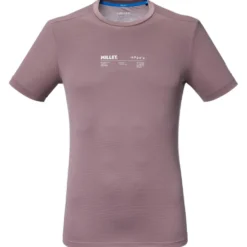 Maglietta da trail Millet Intense Essential Tee Shirt Short Sleeve M Pepper