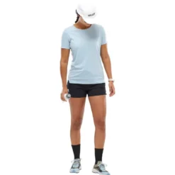 Maglietta da trail Millet Intense Pro Light Short Sleeve W's Iceberg