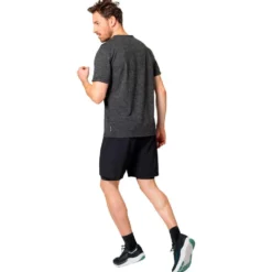 Maglietta da trail Odlo Active 365 Linencool T-Shirt Crew Neck SS Black Melange