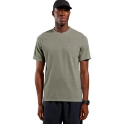 Maglietta da trail Odlo Active 365 Linencool T-Shirt Crew Neck SS Agate Gray Melange