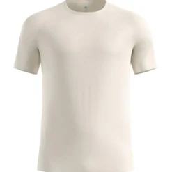 Maglietta da trail Odlo Essential 365 Tee Shirt Crew Neck Short Sleeve Gardenia