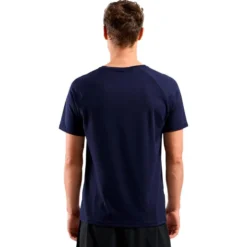 Maglietta da trail Odlo Essential 365 Tee Shirt Crew Neck Short Sleeve Eclipse Melange
