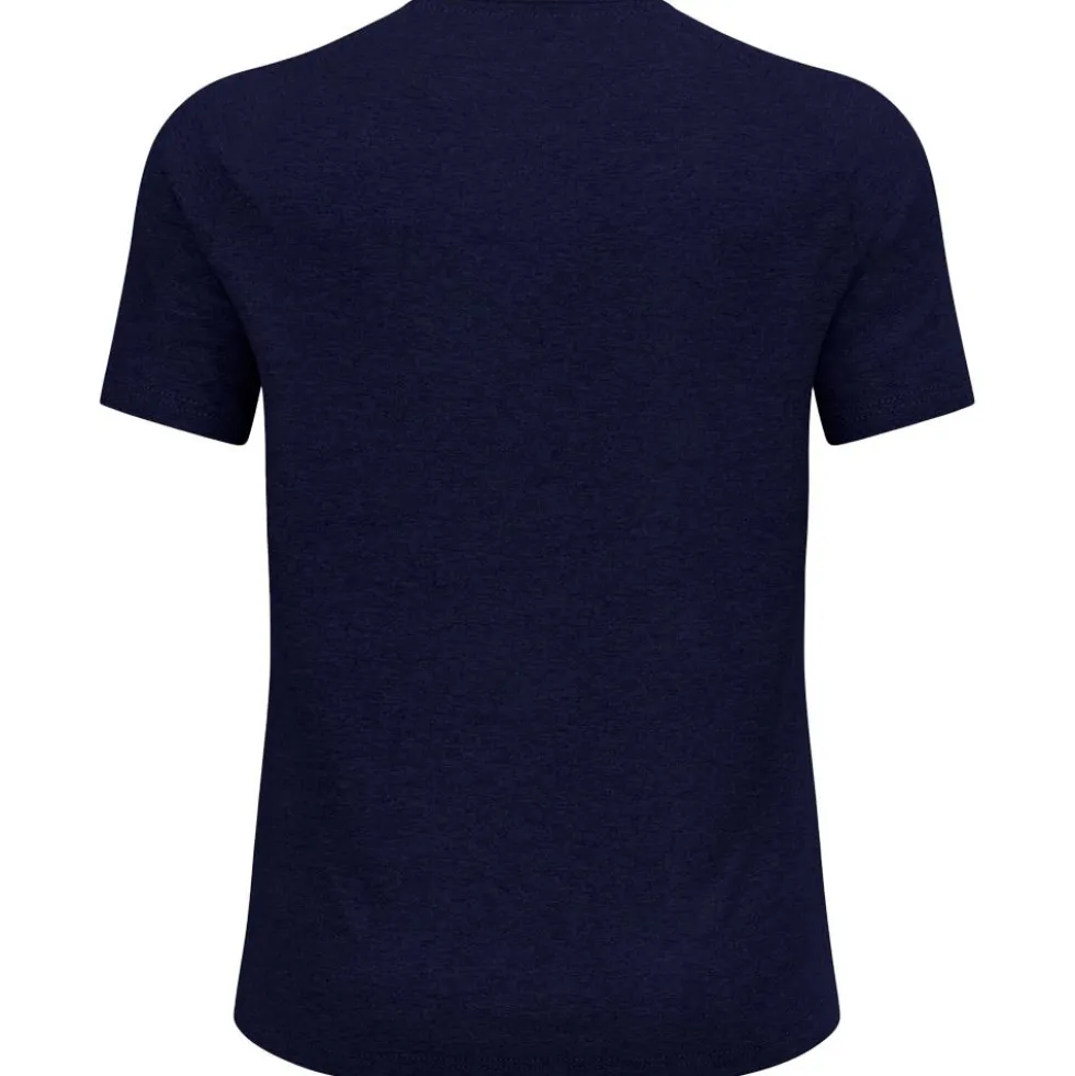 Maglietta da trail Odlo Essential 365 Tee Shirt Crew Neck Short Sleeve Eclipse Melange