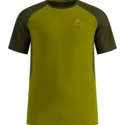 Maglietta da trail Odlo X Alp Trail Short Sleeve Guacamole Deep Depths