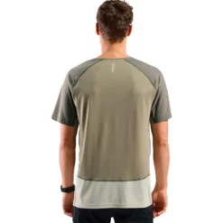 Maglietta da trail Odlo X Alp Trail Short Sleeve Vetiver Agate Gray