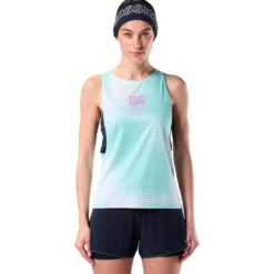 Maglietta da trail Rossignol W's Sapa Ultra Tank White Line Fogg