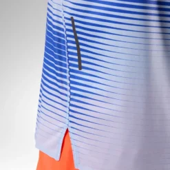 Maglietta da trail Rossignol Sapa Ultra Tank Dazzle Blue Line Fogg