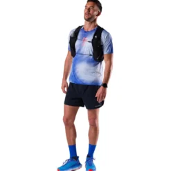 Maglietta da trail Rossignol Sapa Ultra Dazzle Blue Line Fogg