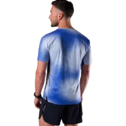 Maglietta da trail Rossignol Sapa Ultra Dazzle Blue Line Fogg
