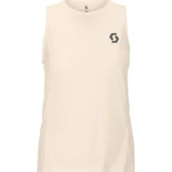 Maglietta da trail Scott Tank W's Endurance Light Cotton White