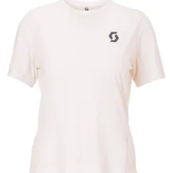 Maglietta da trail Scott W's Endurance Light Short Sleeve Cotton White