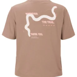 Maglietta da trail Scott W's Endurance Dri Short Sleeve Toast Beige Cotton White