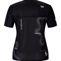 Maglietta da trail Scott W's Rc Run Short Sleeve Black Spray Grey