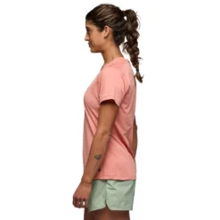 Maglietta da trekking Black Diamond W Lightwire Tech Tee Himalayan Salt