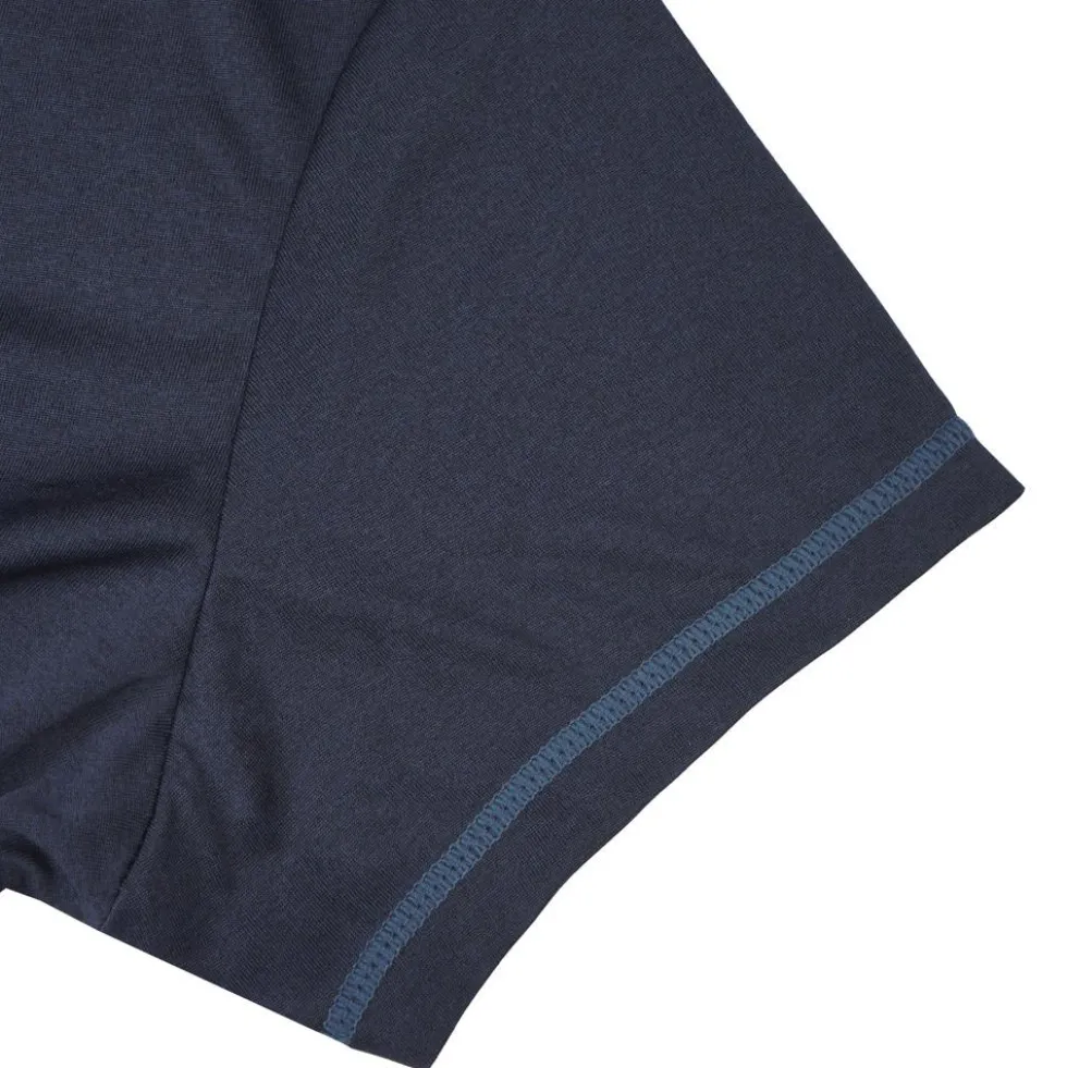 Maglietta da trekking Icepeak Burnham Bleu Fonce