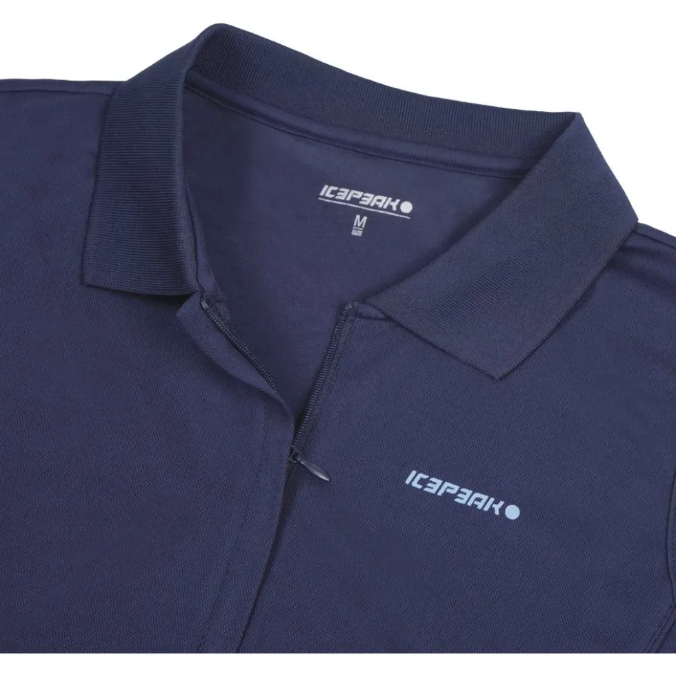 Maglietta da trekking Icepeak Bazine Bleu Fonce