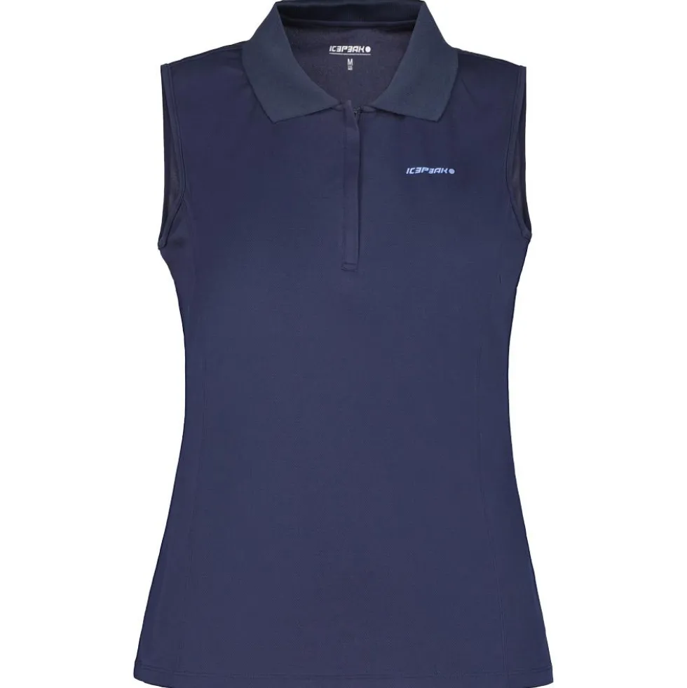 Maglietta da trekking Icepeak Bazine Bleu Fonce