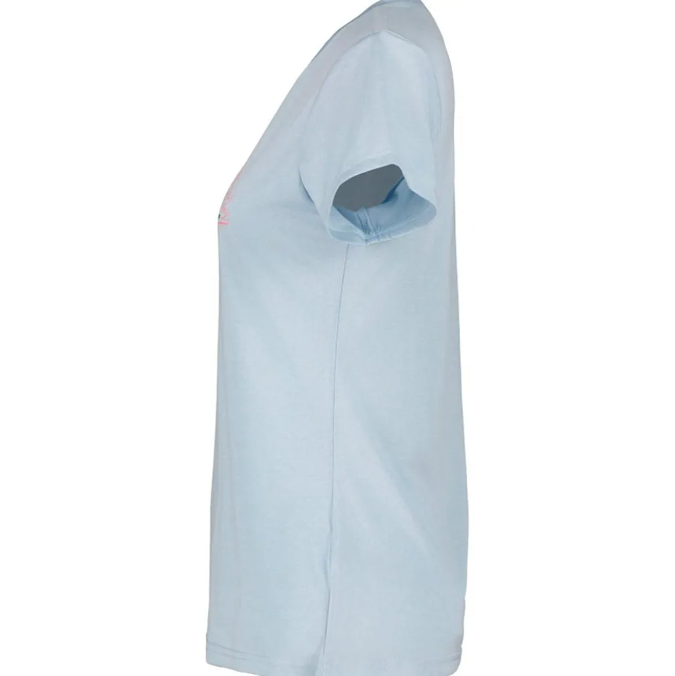 Maglietta da trekking Icepeak Burnham Bleu Clair